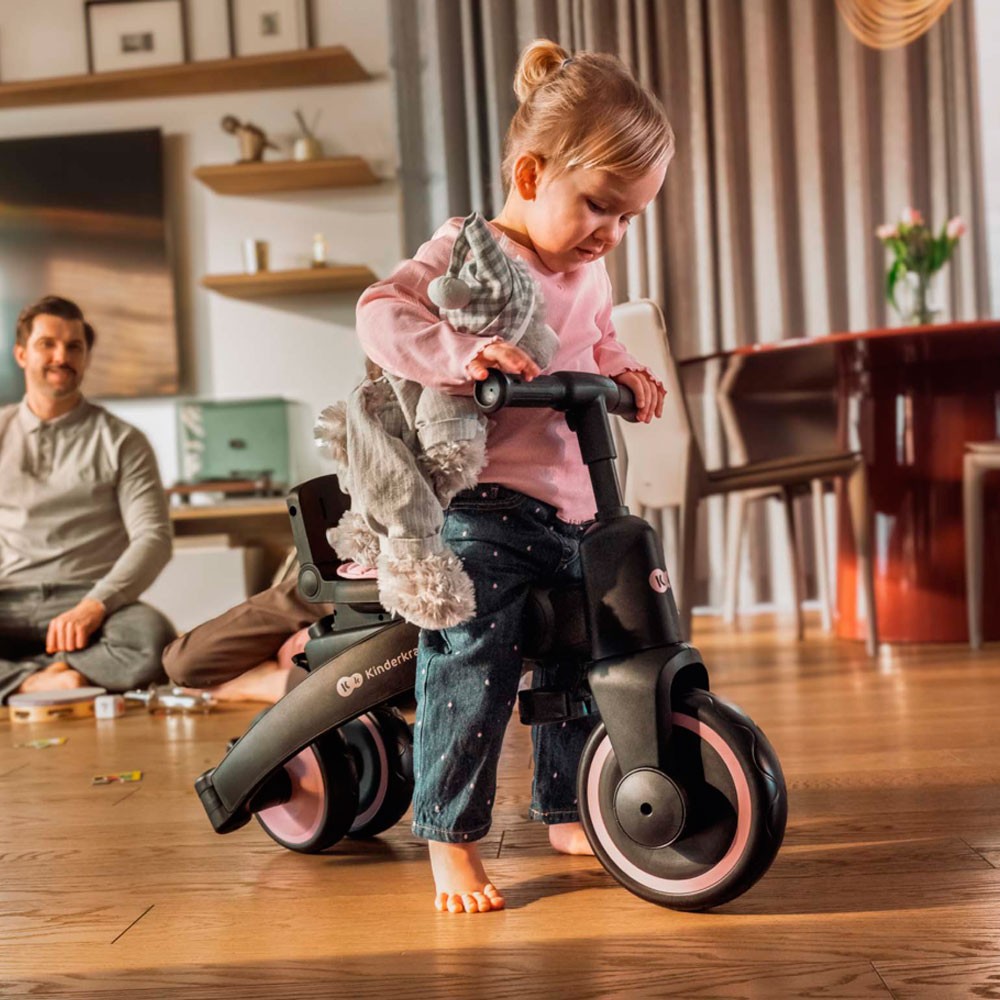 Triciclo plegable Kinderkraft JAZZ 3 Evolutivo 6 en 1