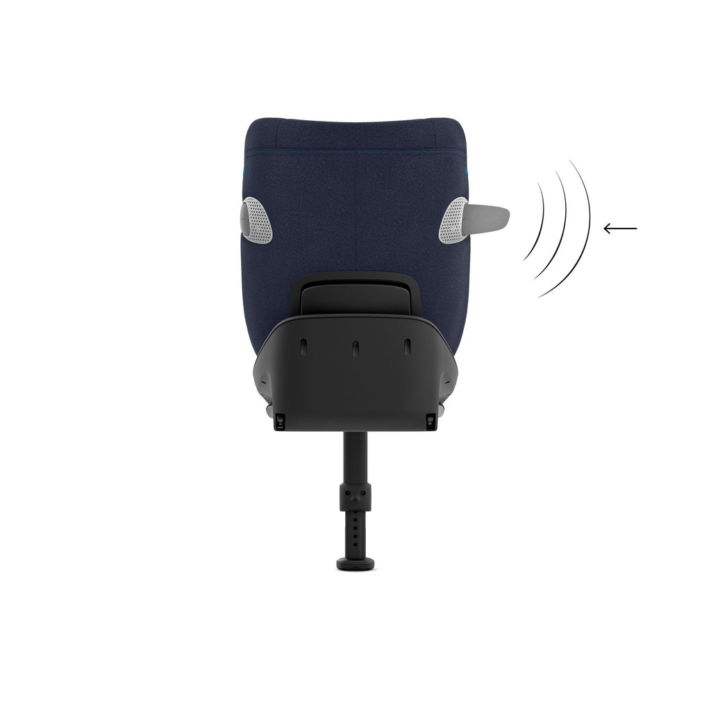 Silla auto Cybex Sirona Ti I-size Plus con reductor y capota antiuva