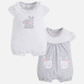Set 2 pijamas cortos Mayoral estampado
