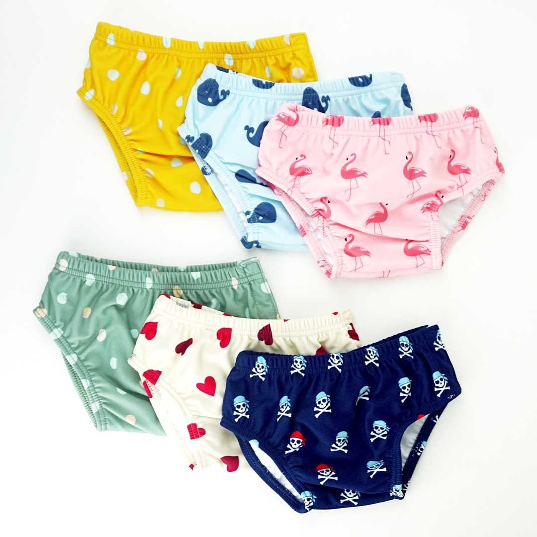 Bañador pañal Btbox Flamingos UPF50+