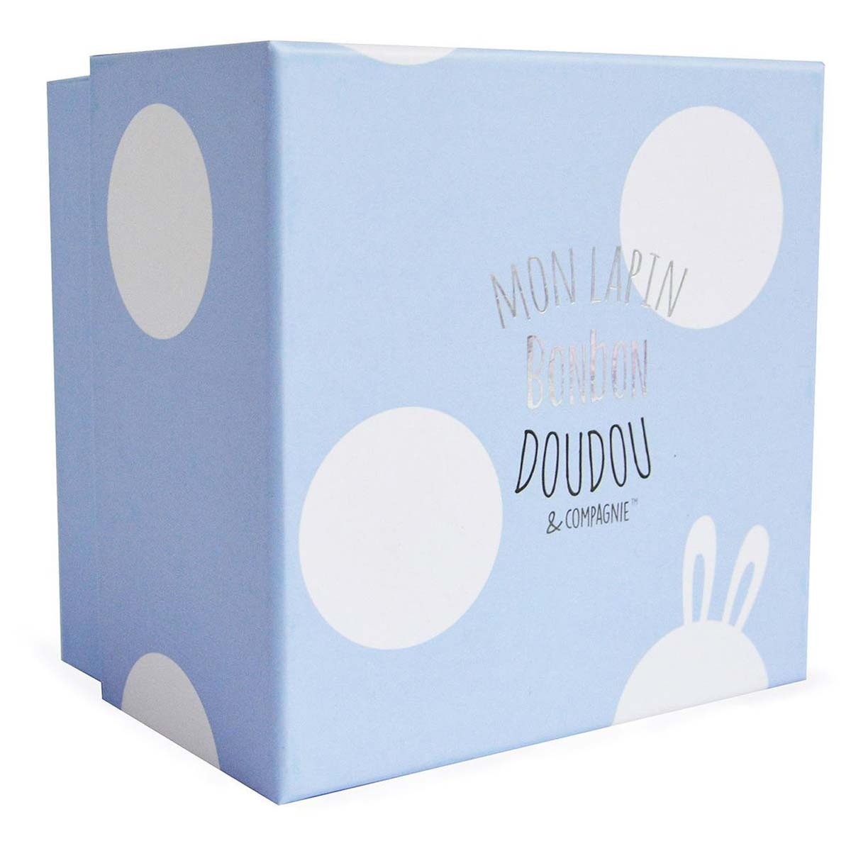 Dulce conejito doudou azul 30 cm DouDou et Compagnie