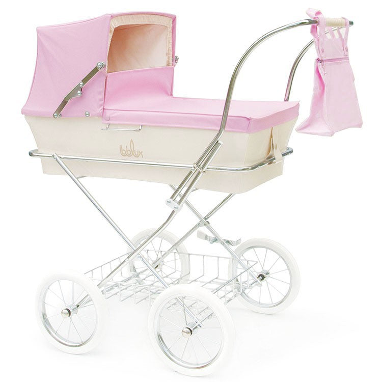 Cochecito de muñecas Bebelux Paris Rosa PERSONALIZABLE