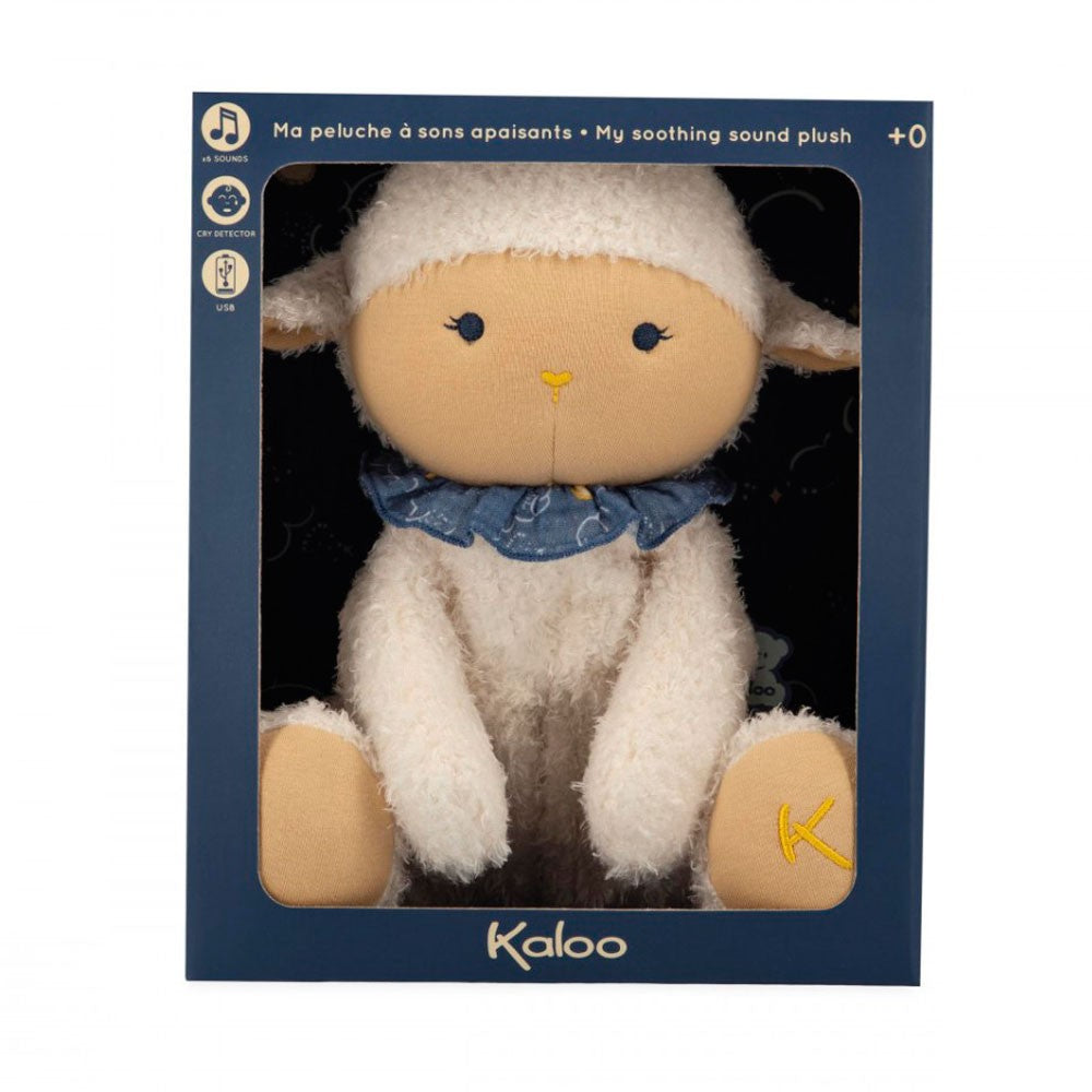 Oveja de Pelulche Kaloo con Sonido Calmante de 25cm