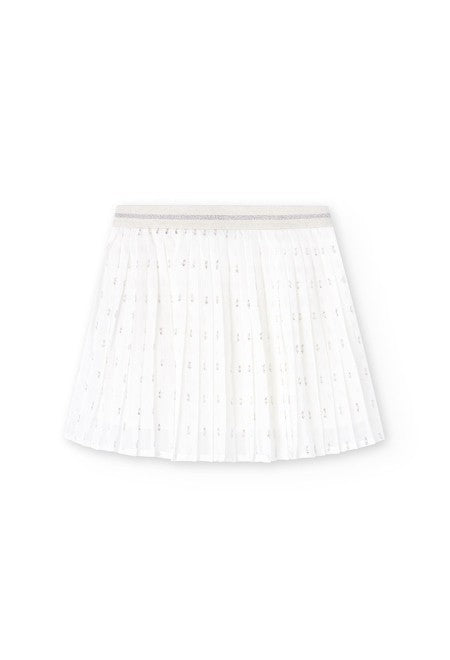 Falda Boboli gasa plisada