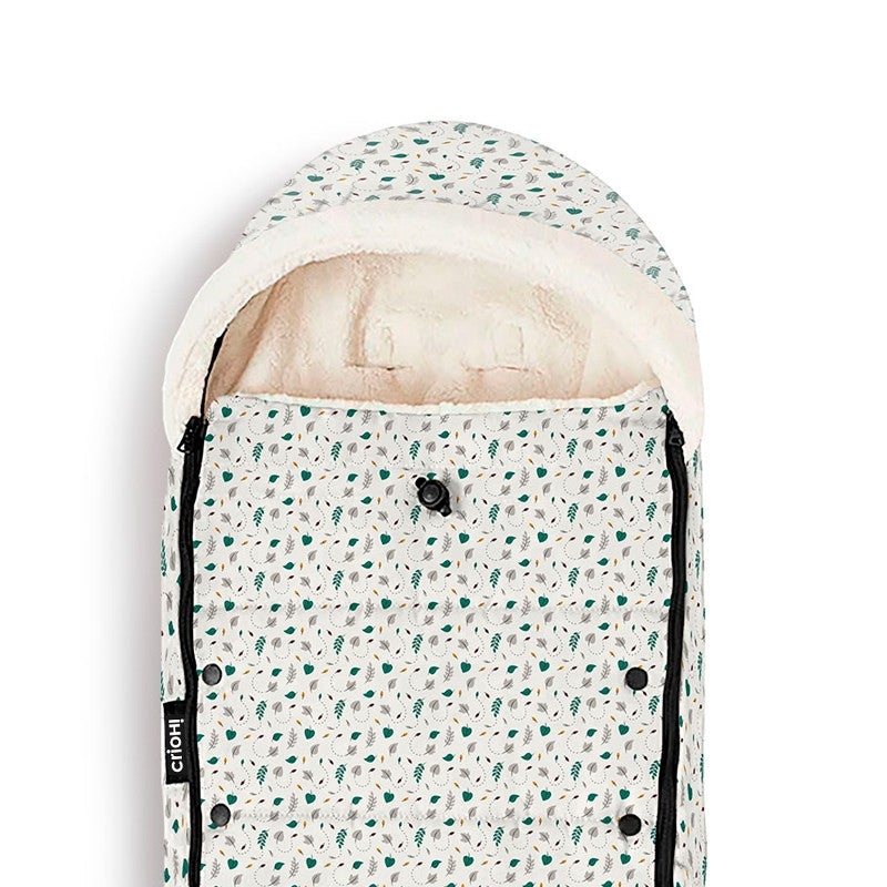 Saco para silla paseo ligera y gemelar Brisa verde
