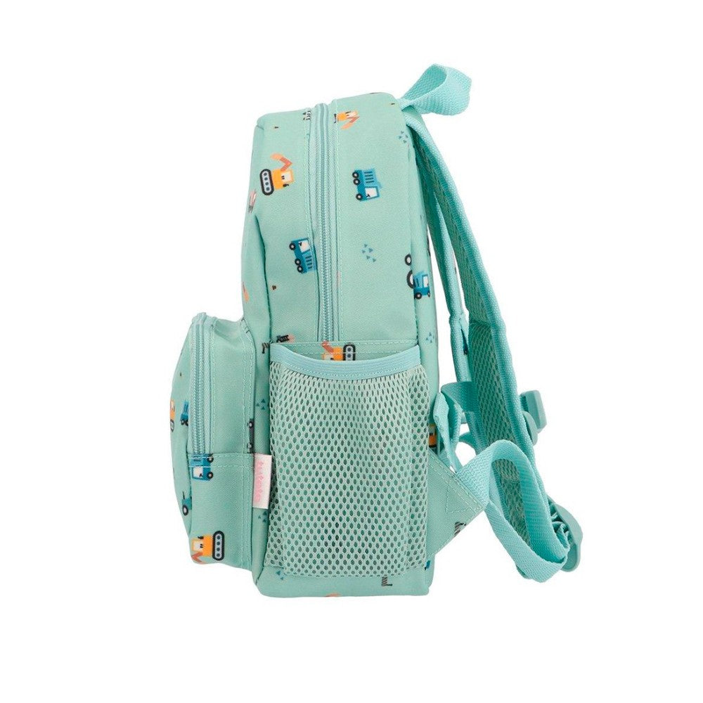 Mochila Infantil Tutete Trucks Personalizable