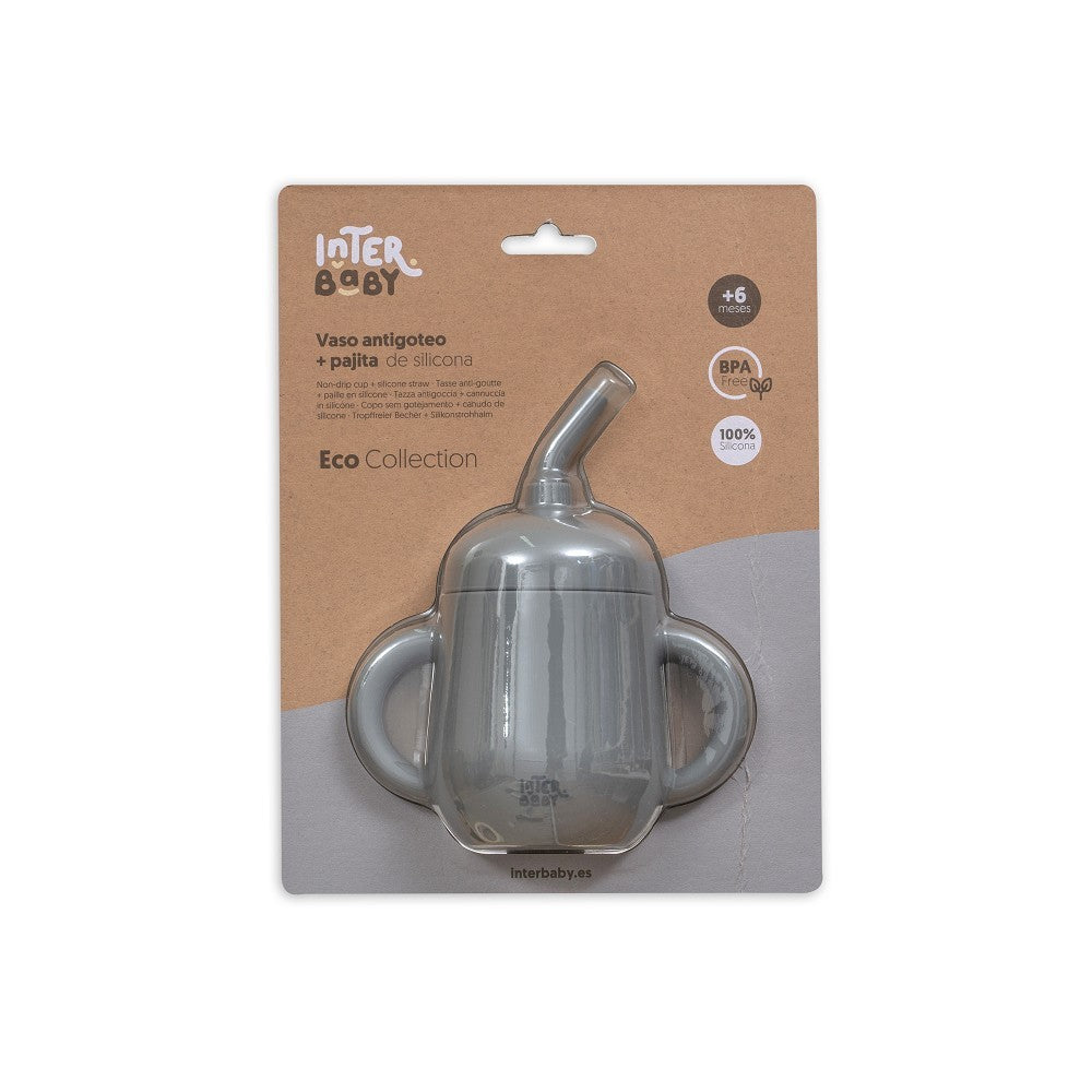 Vaso Interbaby silicona antiderrame