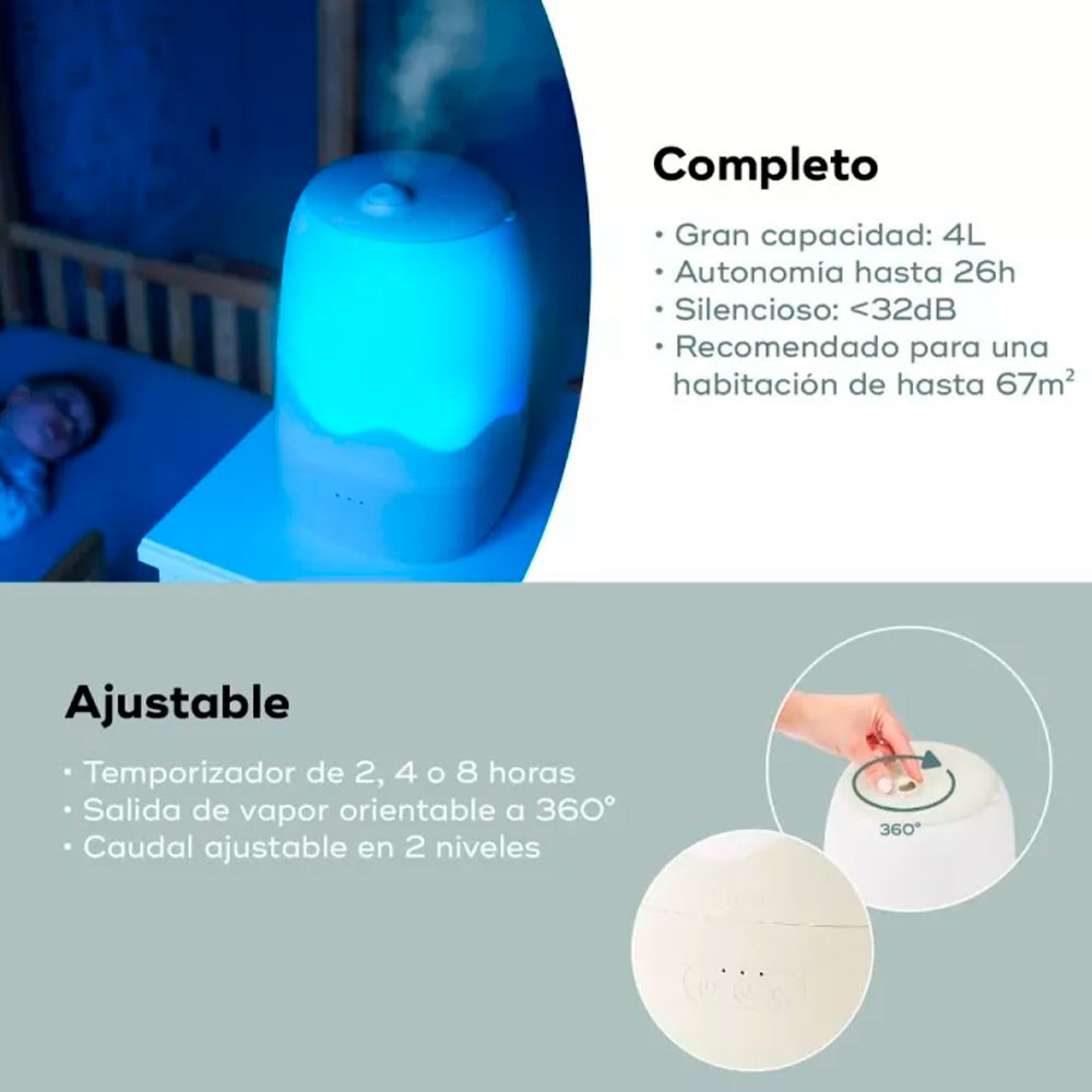 Humidificador Babymoov Wave