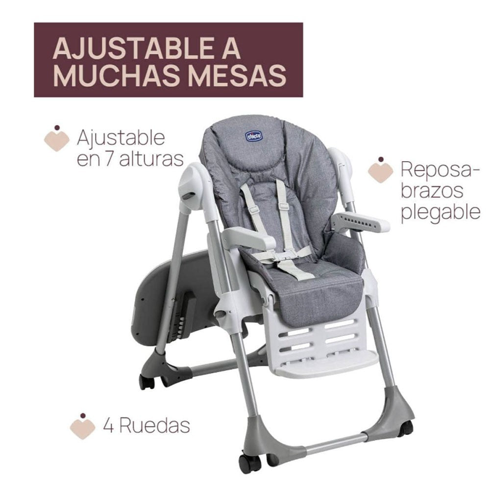 Trona Chicco Polly EASY 4 ruedas