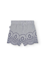 Short Boboli popelín listado
