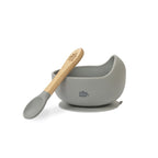 Cuenco Interbaby silicona con cuchara y ventosa