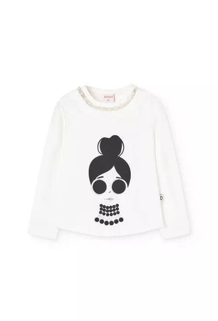 Camiseta Boboli punto elástico
