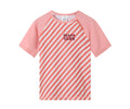 Camiseta Protección Solar Monnëka Stripes Bloom & Blush