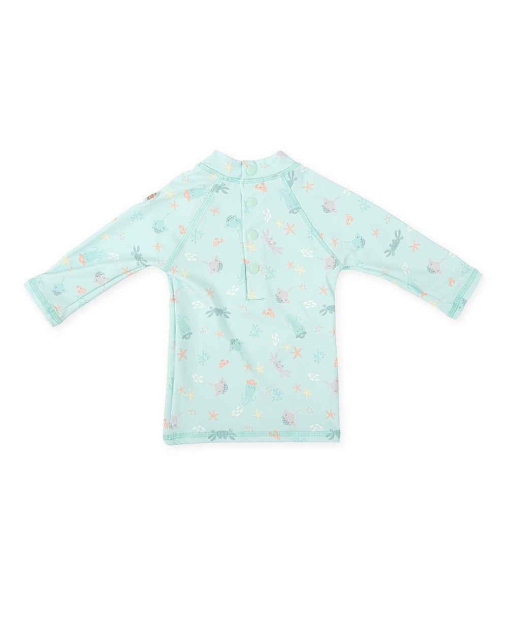 Camiseta Tutto Piccolo manga larga B. Océano