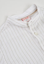 Camisa Boboli en lino listada