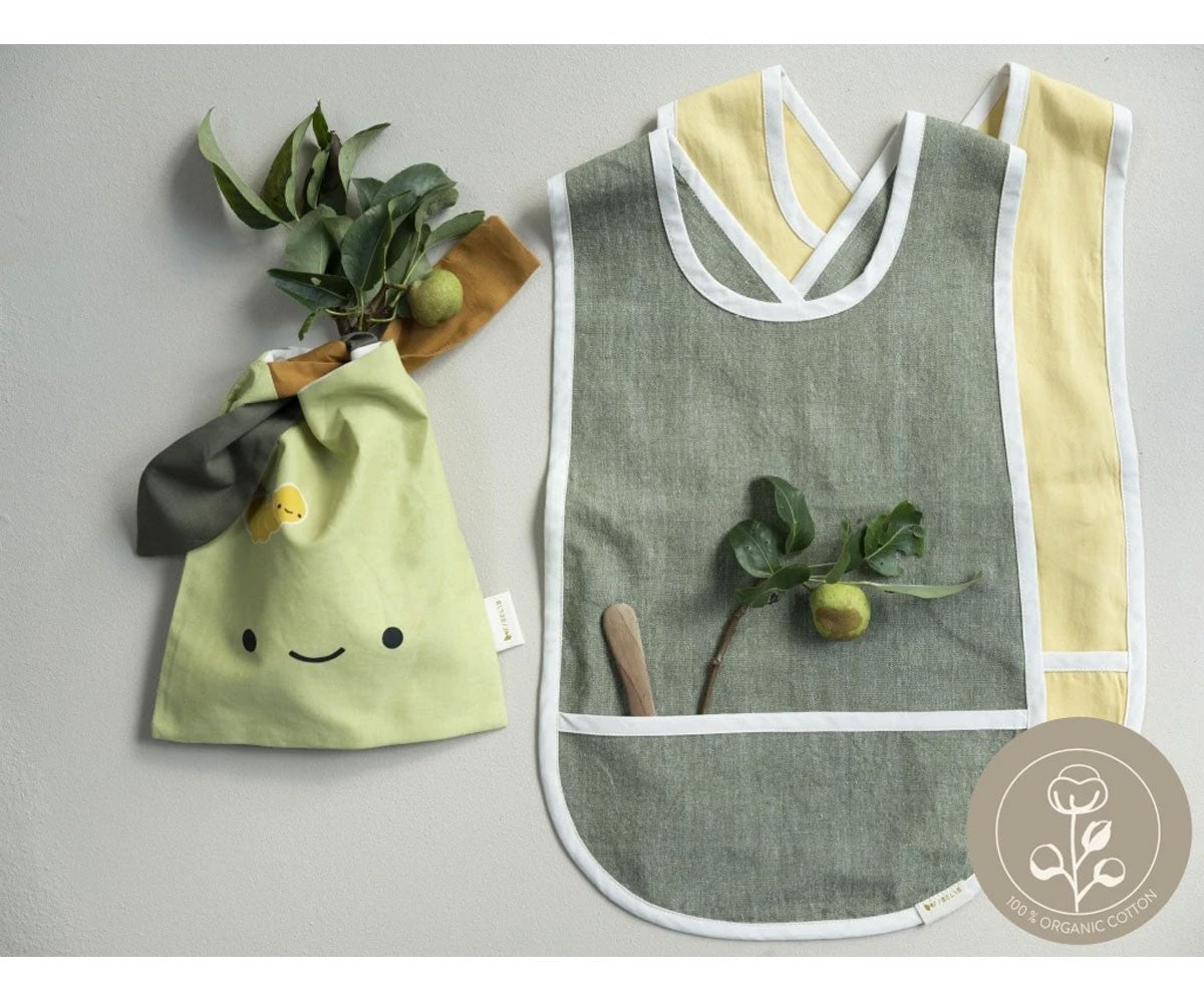 Bolsa Tutete Merienda Manzana Verde Personalizable