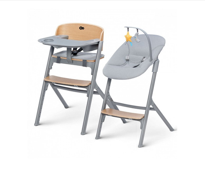 Trona Kinderkraft Livy 4 en 1 con Hamaca Calmee