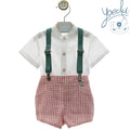 Conjunto bebé con tirantes Yoedu Julia