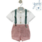 Conjunto bebé con tirantes Yoedu Julia