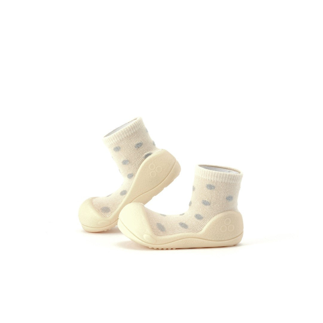 Zapato calcetin Attipas Dot Dot White