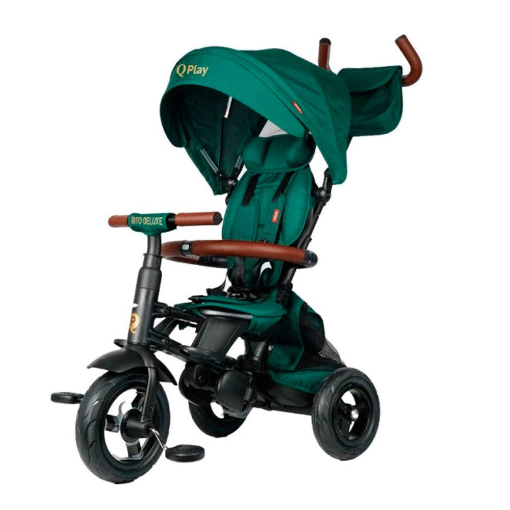 Triciclo plegable Qplay Rito Deluxe Verde