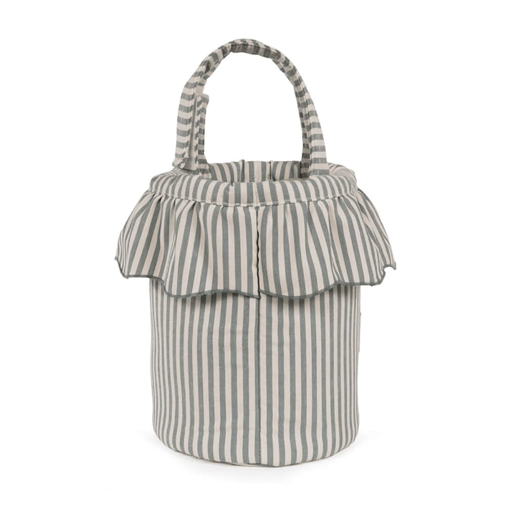 Bolso Bucket Walking Mum Praliné Rayas