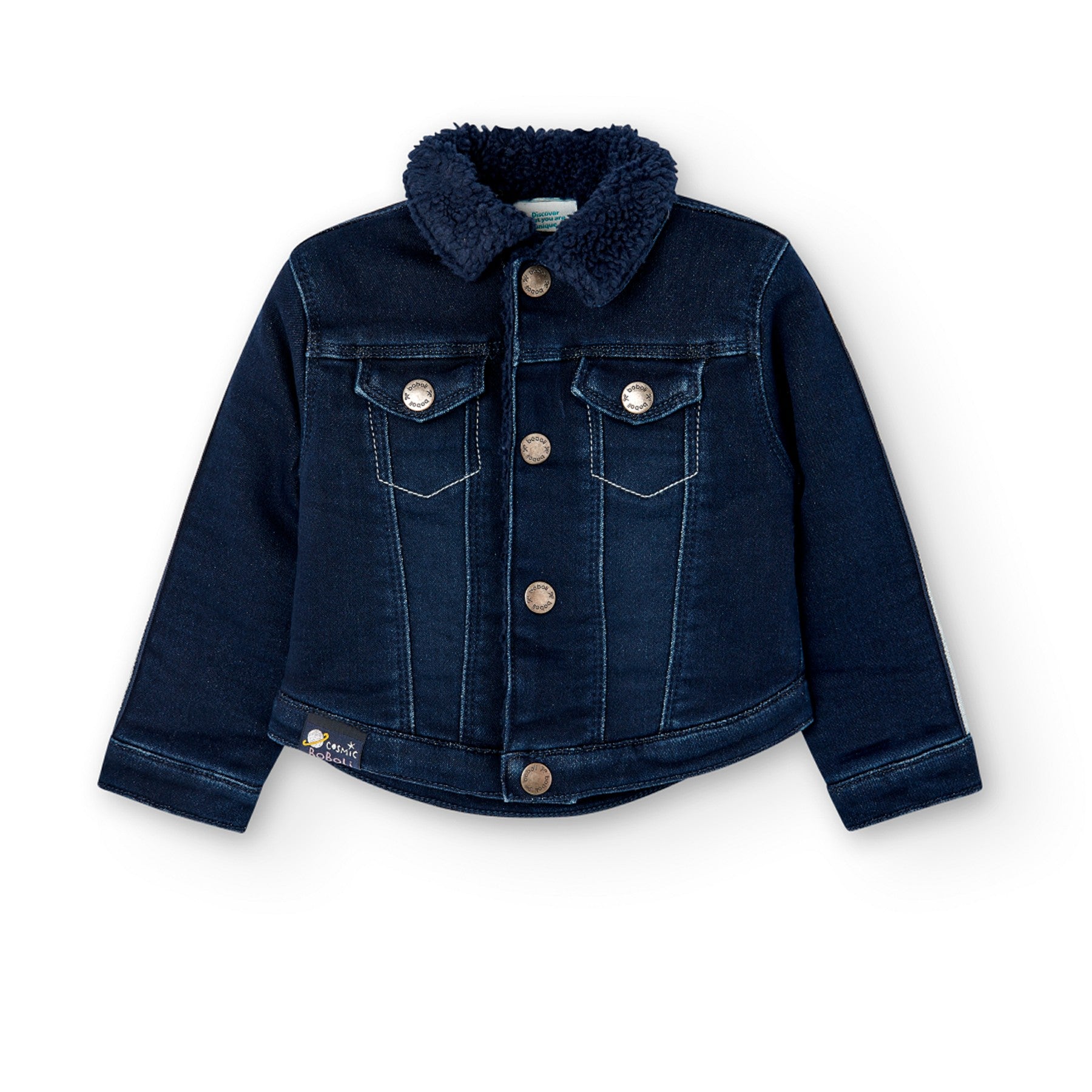 Cazadora denim punto Boboli
