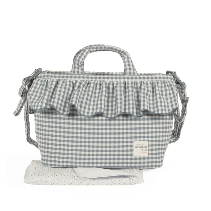 Bolsa Canastilla Walking Mum Praliné Vichy