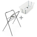PACK Bañera Stokke Flexi Bath termosensible con patas y hamaca de regalo