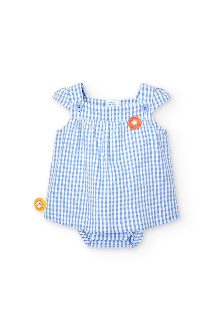 Vestido Boboli popelín cuadros