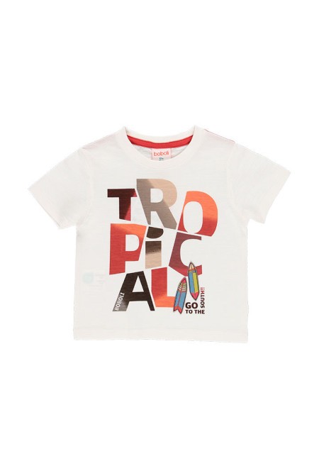 Camiseta Boboli punto flamé
