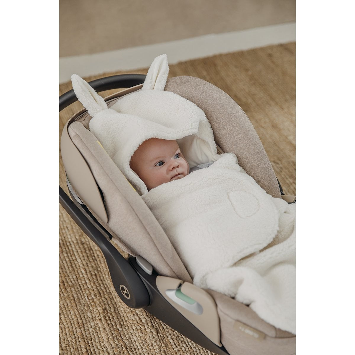 Manta Meyco Teddy Naturel
