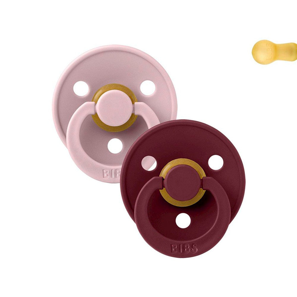 2 Chupetes BIBS Colour Round 6-18m