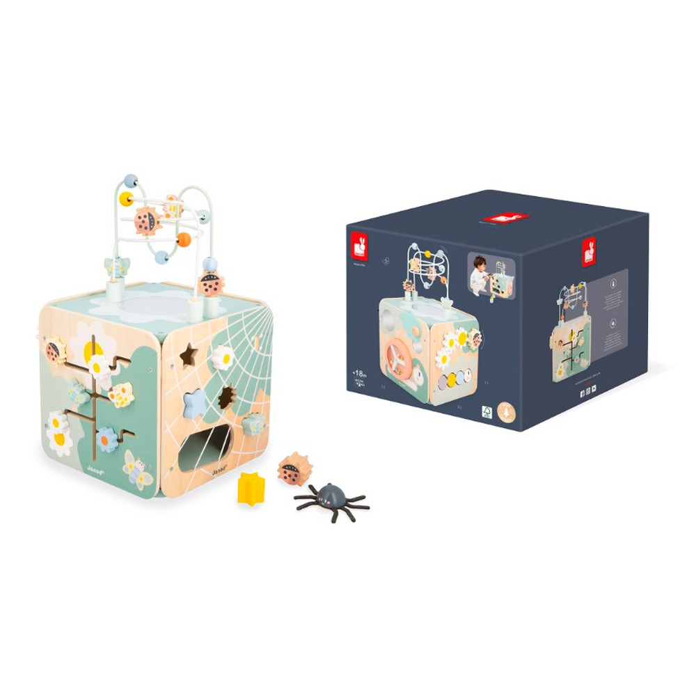 Maxi cubo Janod multiactividades