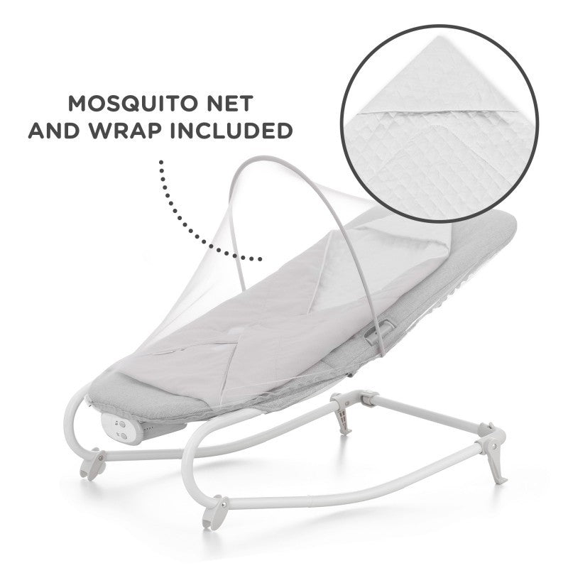 Hamaca Kinderkraft FELIO 2 con arrullo y mosquitera