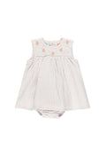 Vestido Boboli popelín listado