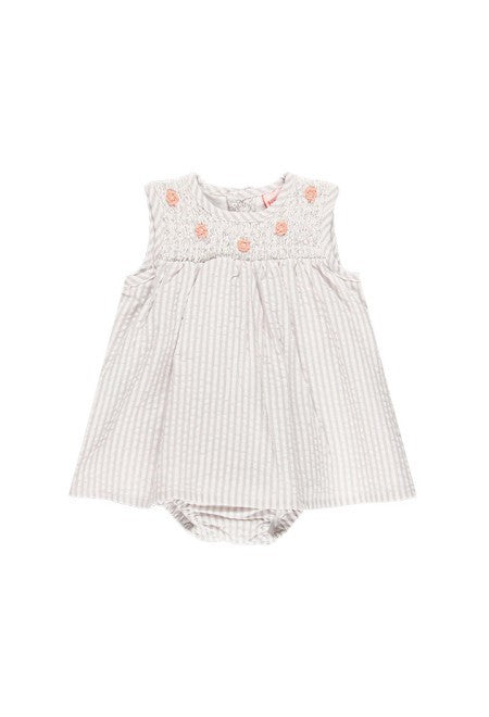 Vestido Boboli popelín listado