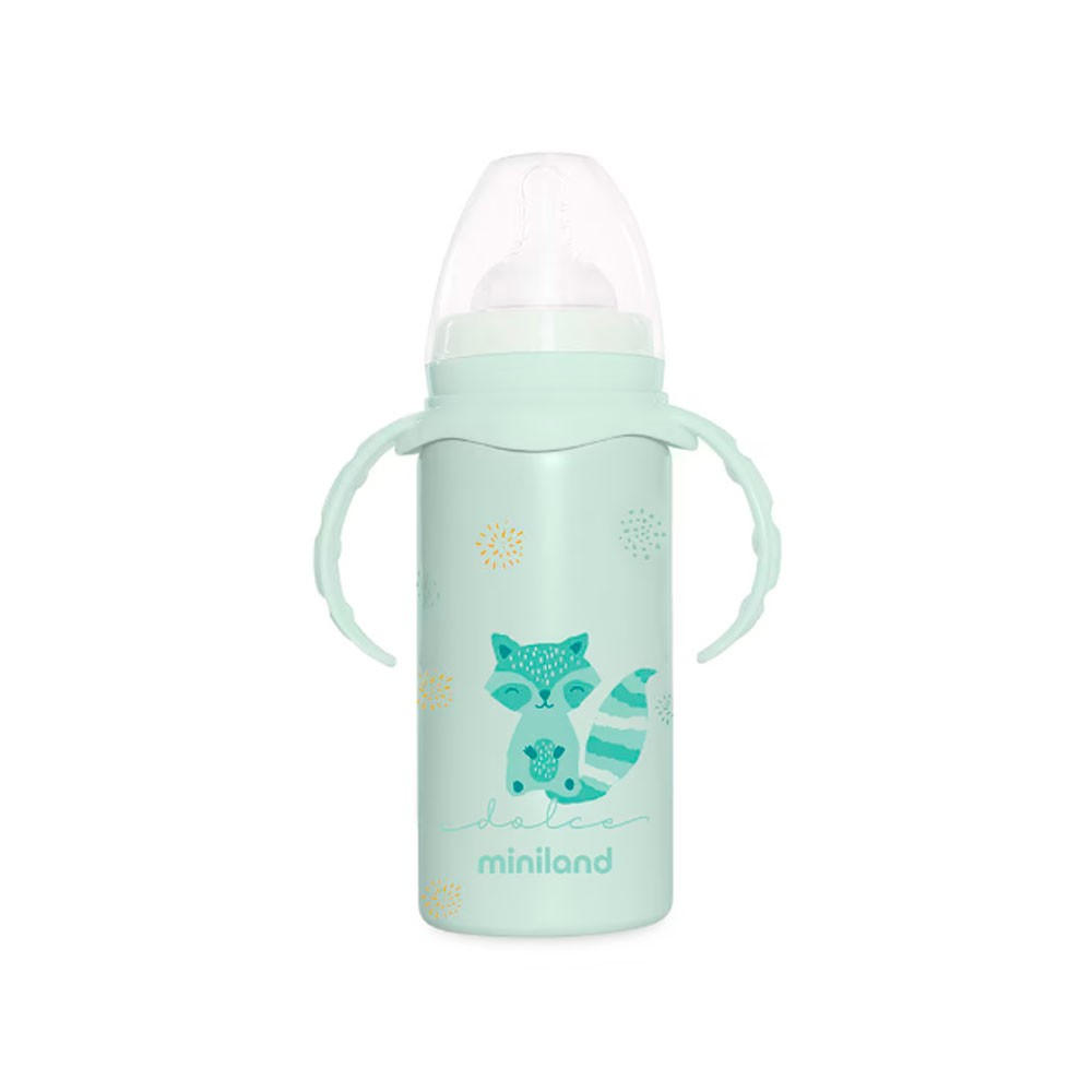Biberón Miniland Thermobaby 240ml Mint