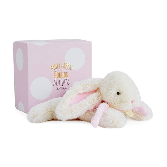 Caja regalo Conejito Bonbon 20 cm- Rosa