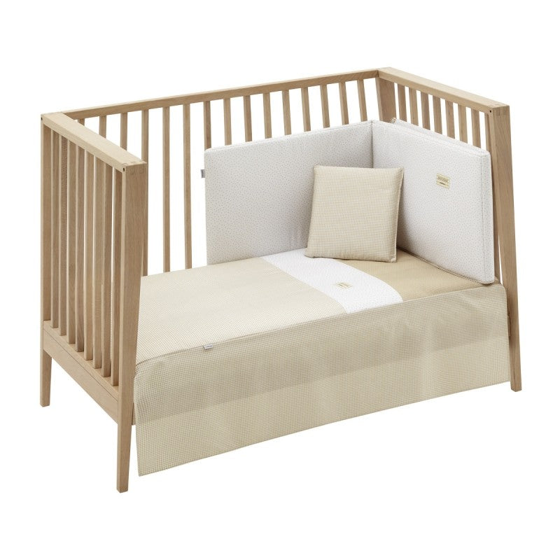 Colcha y Protector Cuna Cambrass Vichy 10