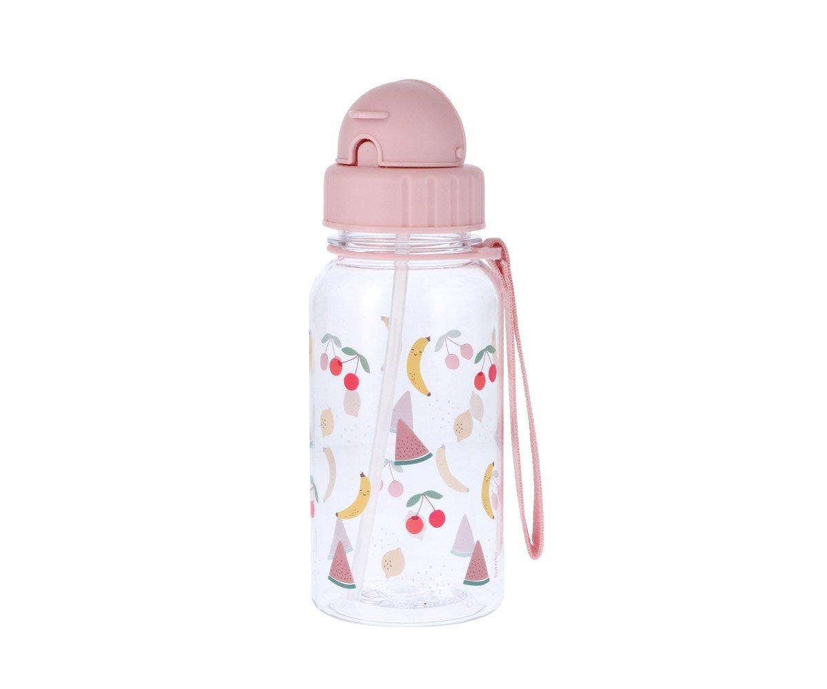 Botella Tutete Plástico Fruits Personalizable