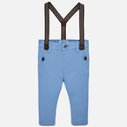Pantalon chino Mayoral pique tirantes