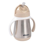 Taza de aprendizaje con pajita y cantimplora inoxidable Beaba 250ML