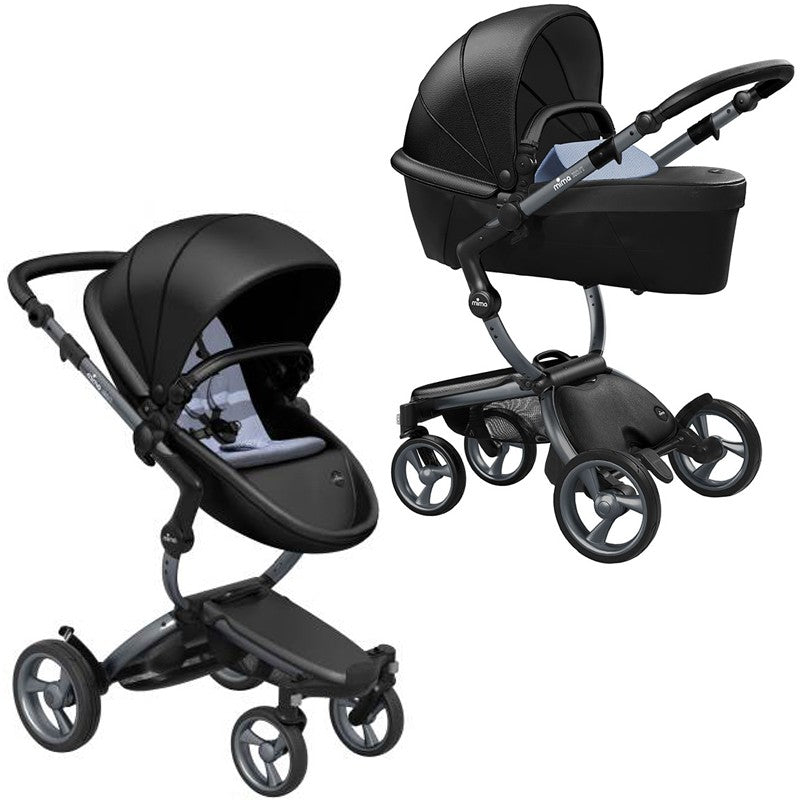 Cochecito Dúo Mima Xari Black Personalizable
