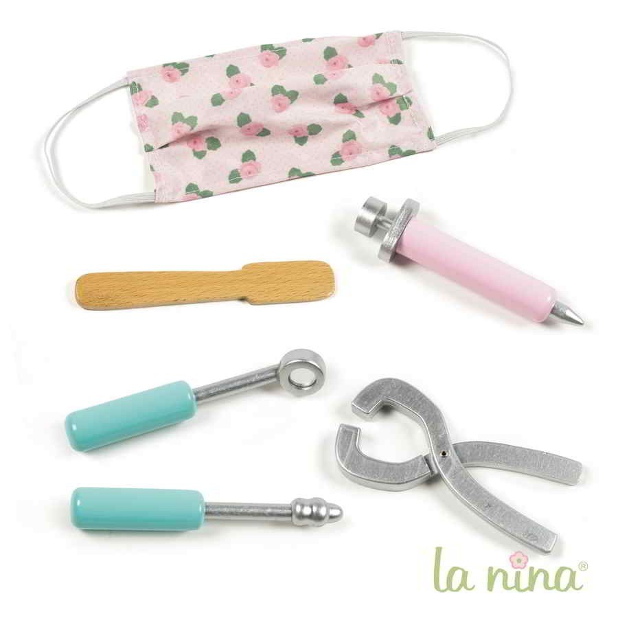 Estuche dentista de madera La Nina