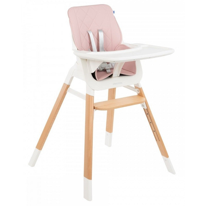 Trona evolutiva KikkaBoo 2 en 1 combertible en banqueta