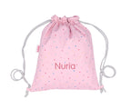 Mochila Tutete Saco Tela Dinos World Personalizable