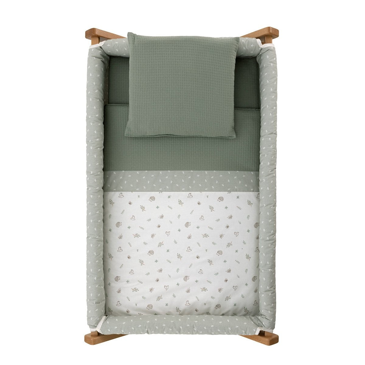 Minicuna tijera madera natural Cambrass Calma