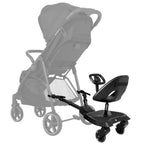 Plataforma Patinete con asiento KikkaBoo ALLY con volante