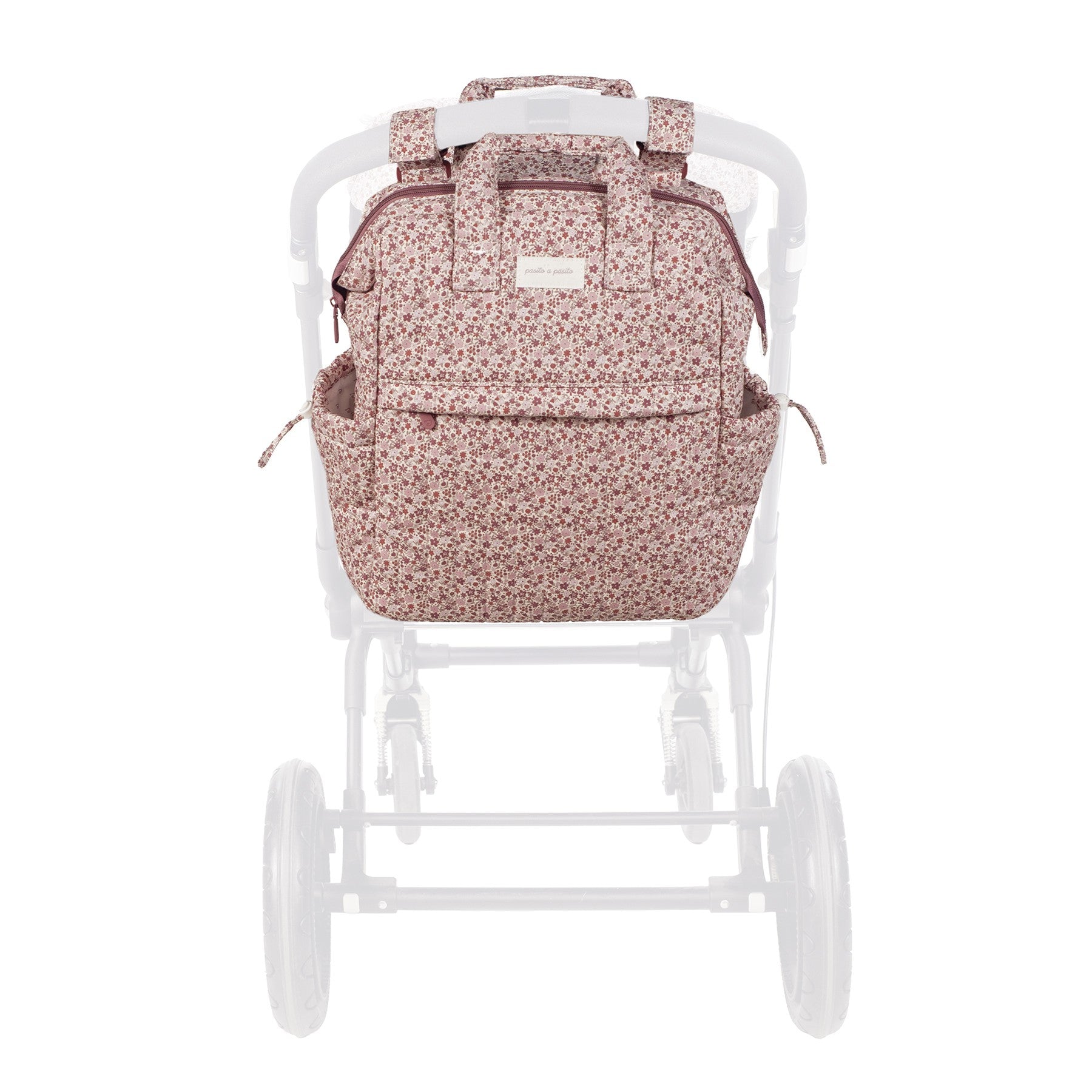 Mochila Pasito a Pasito Cherry Flores